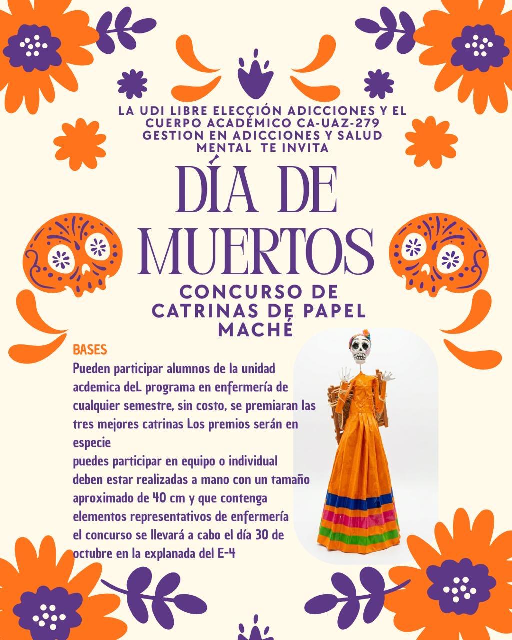 Concurso de Catrinas de papel maché